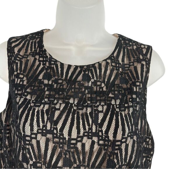 Tommy Hilfiger Black Lace Dress Sleeveless Middle Length Sz 6 NWT - Picture 10 of 13